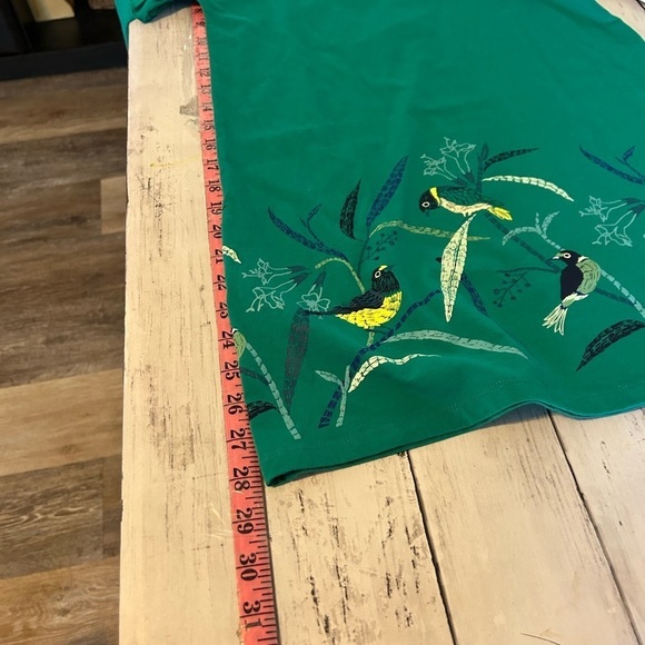 NWT Tea Collection Size 8 Long Sleeve dress with birds - Picture 9 of 11